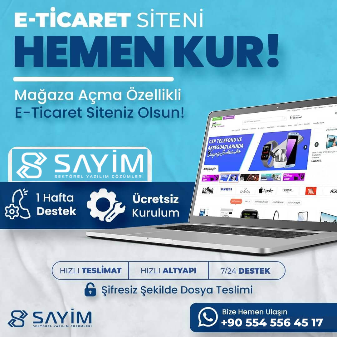 Speakyroom v2 E-Ticaret Yazılımı <br>(Mağaza Açma Özellikli c2c)