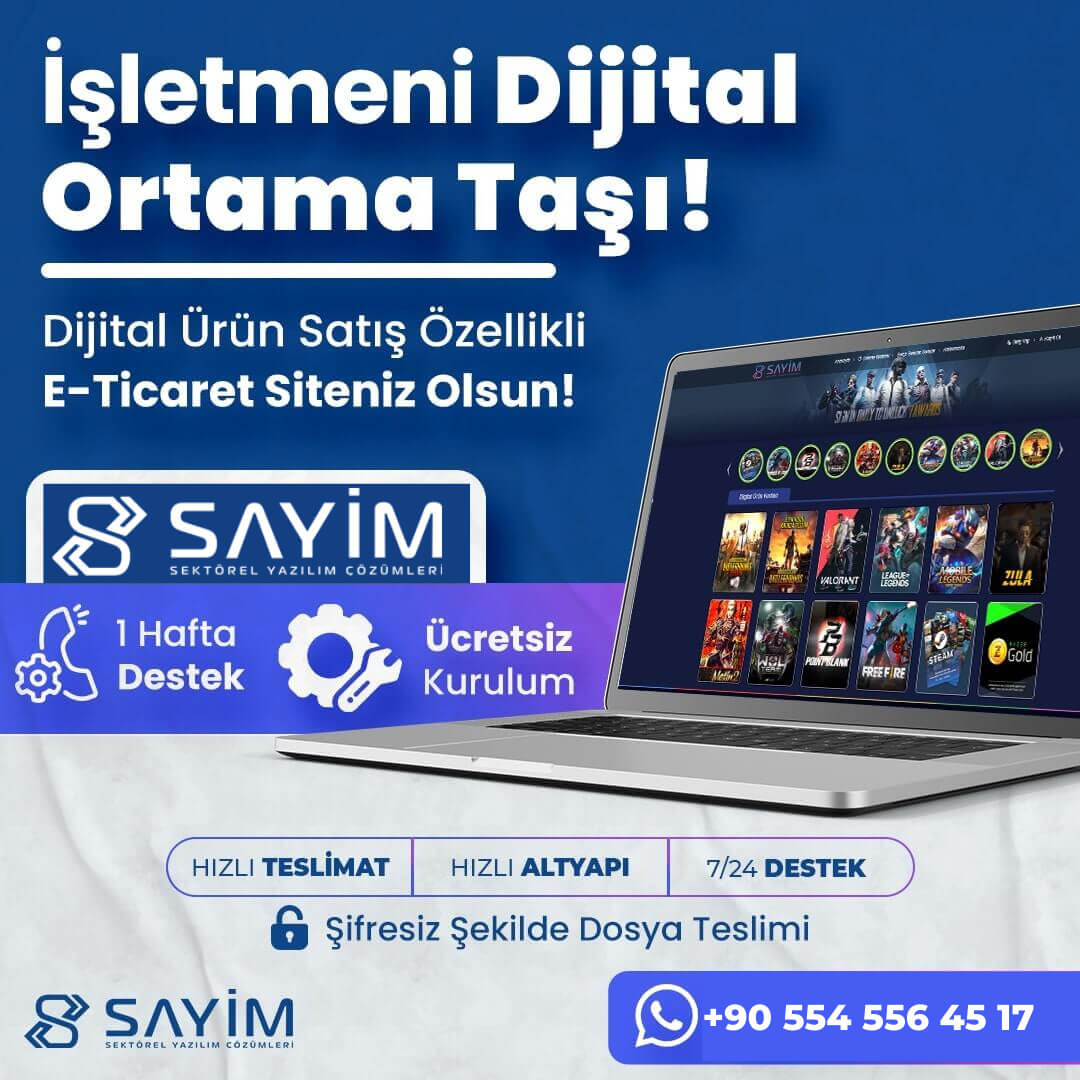 Speakyroom v4 E-Ticaret Yazılımı <br>(Dijital Ürün)